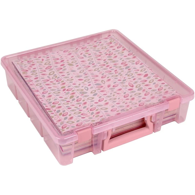 ArtBin® Super Satchel™ Blush Single Compartment Box