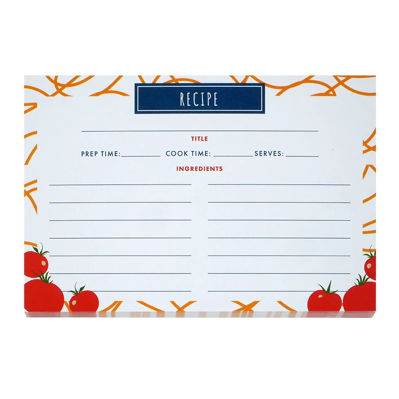 4" x 6" Tomato Recipe Cards, 25ct. by Ashland®