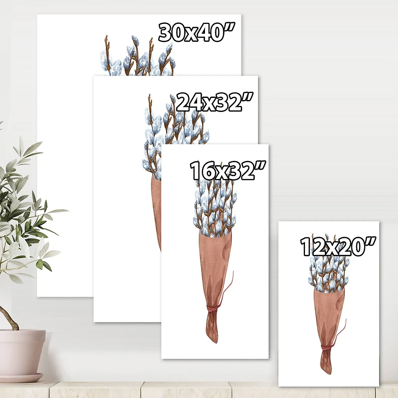 Designart - Bunch of Willow Twigs I