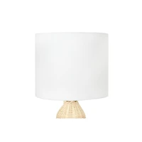 Hello Honey® Gourd Shaped Rattan Table Lamp