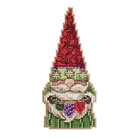 Mill Hill/Jim Shore Gnome With Ornaments Counted Cross Stitch Kit