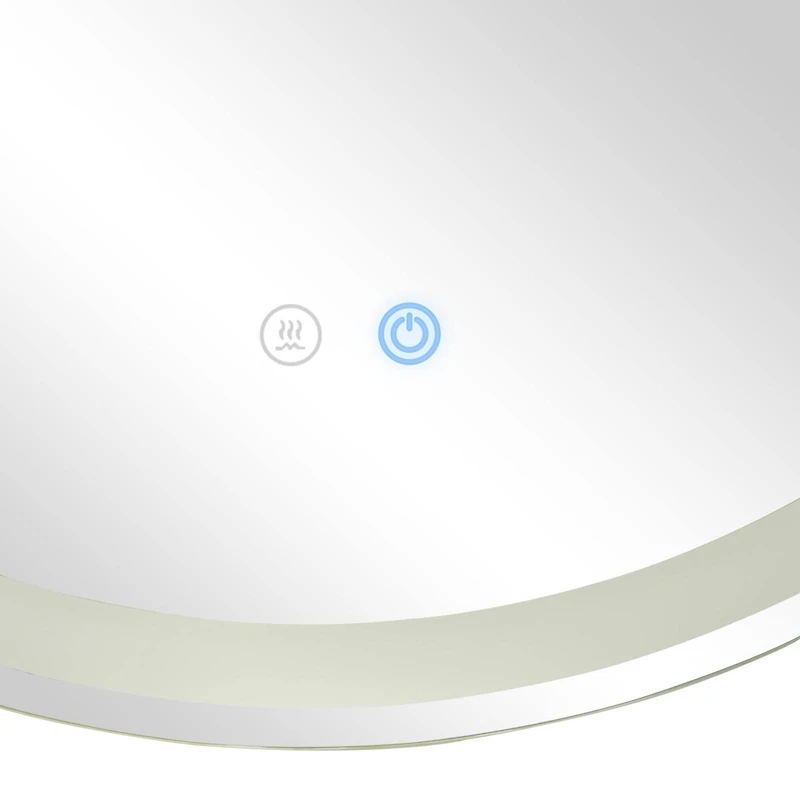 Clear Glass Modern Anti Fog Mirror