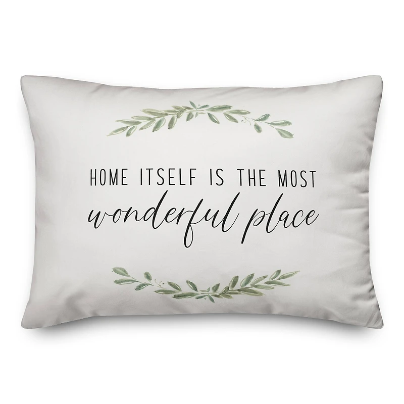 Most Wonderful Place 20" x 14" Indoor/Outdoor Pillow