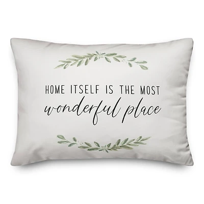 Most Wonderful Place 20" x 14" Indoor/Outdoor Pillow