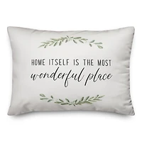 Most Wonderful Place 20" x 14" Indoor/Outdoor Pillow