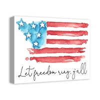 Let Freedom Ring Y'all Canvas Wall Art