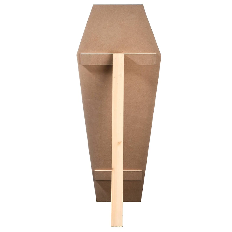 28" Halloween Welcome Standup Coffin Sign