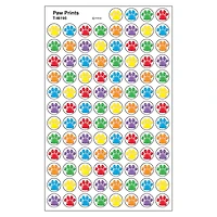 Trend Enterprises® superSpots® Paw Prints Stickers, 6 Packs of 800ct.