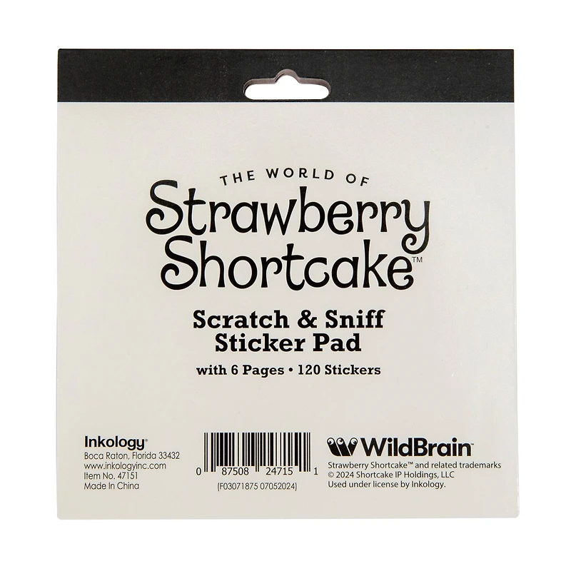 Strawberry Shortcake™ Scratch & Sniff Sticker Pad
