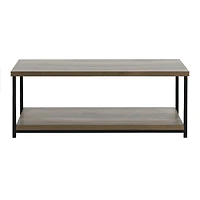 Household Essentials 39" Jamestown Coffee Table
