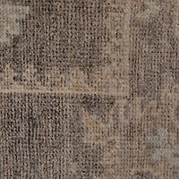 Hello Honey® 5ft. x 7ft. Cotton Chenille Distressed Print Rug with Fringe