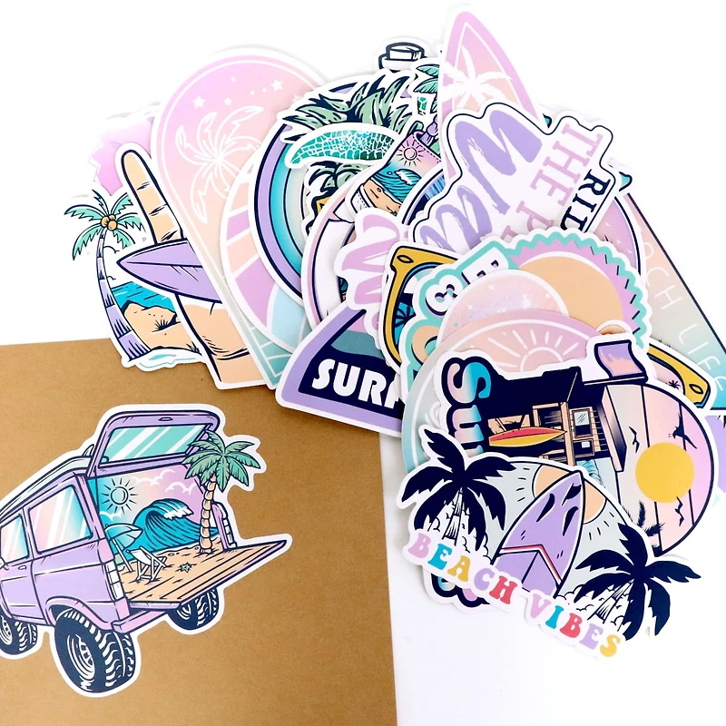 Vinyl Diecut Beach Sticker Set by Recollections™