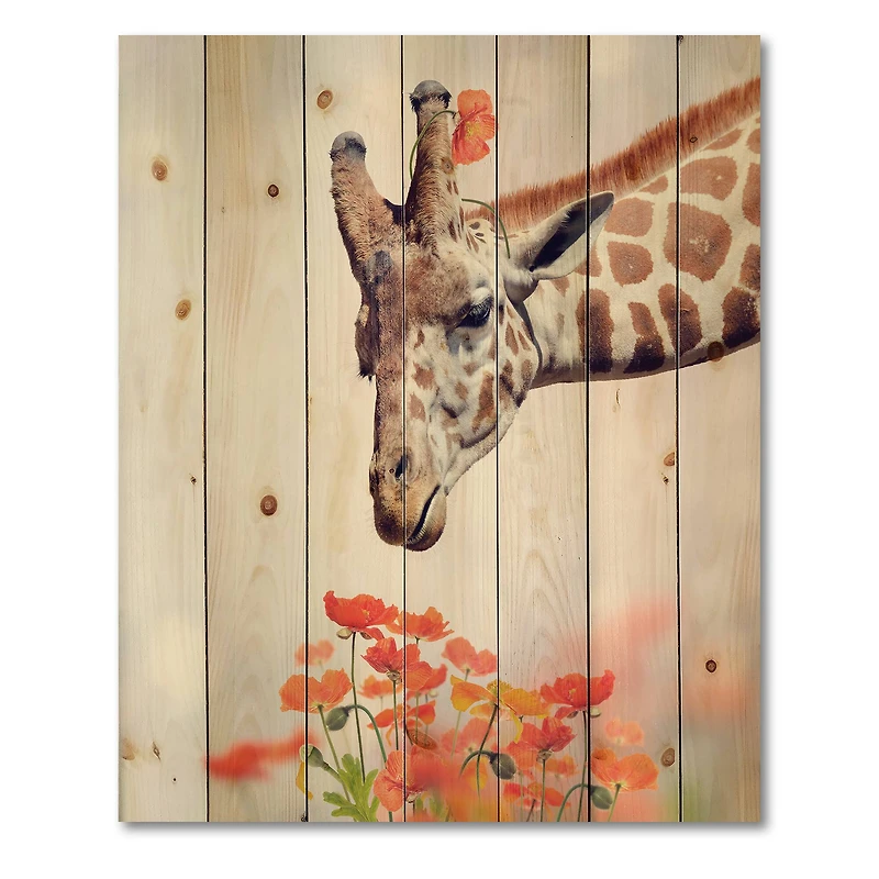 Designart - Portrait of A Giraffe II