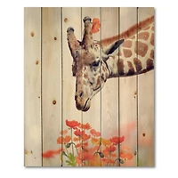 Designart - Portrait of A Giraffe II