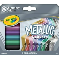 Crayola® Metallic Markers, 3 Packs of 8