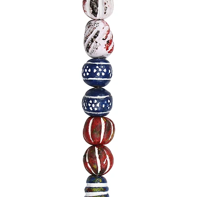 Multicolor Clay Mixed Distressed Beads by Bead Landing™