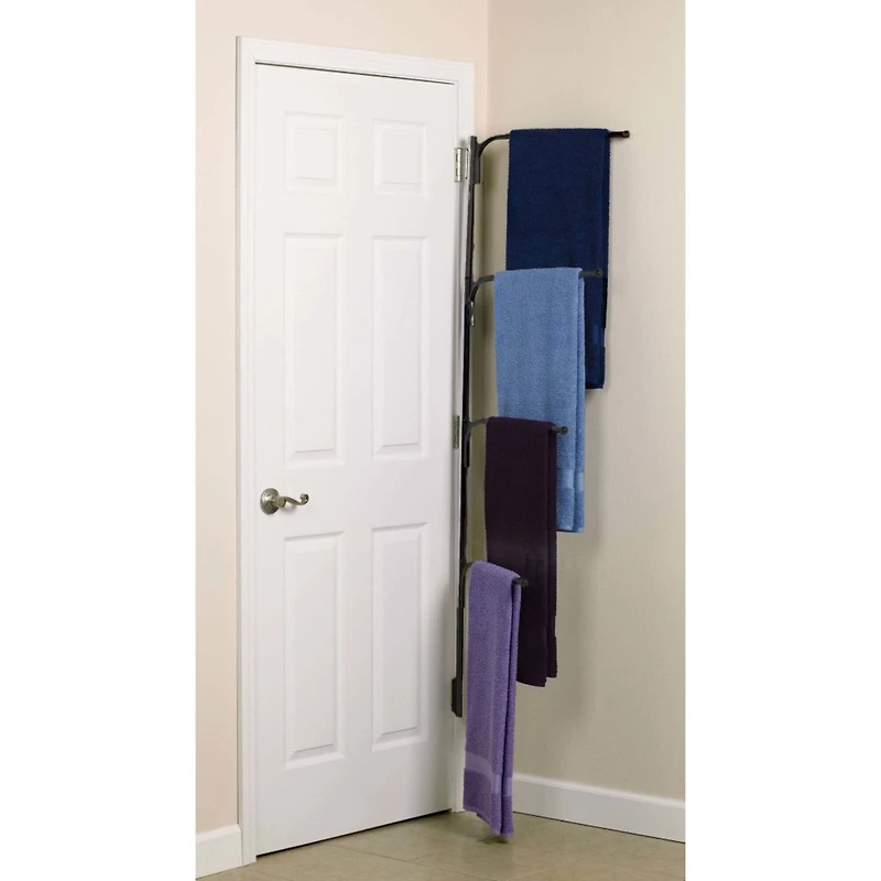 Household Essentials HINGE-IT Clutterbuster Family Towel Bar