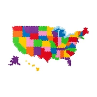 Puzzle By Number - Map of the United States: 1400 Pcs