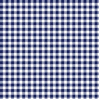 Navy & White Checkered Cotton Fabric Bundle by Loops & Threads™