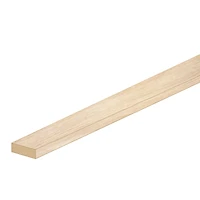 Houseworks® 3/8" x 1/8" x 24" Wood Strips, 12ct.