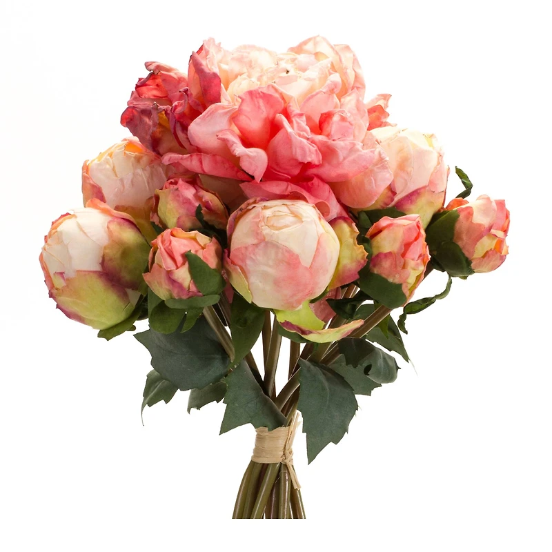 Pink Peony Bouquet Set