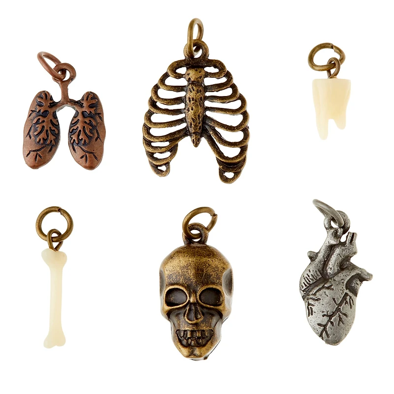 12 Packs: 6 ct. (72 total) Found Objects™ Bone Charms by Bead Landing™