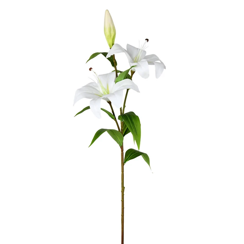 White Lily Spray