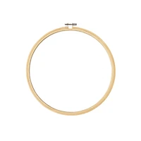36 Pack: 9" Wooden Embroidery Hoop by Loops & Threads™