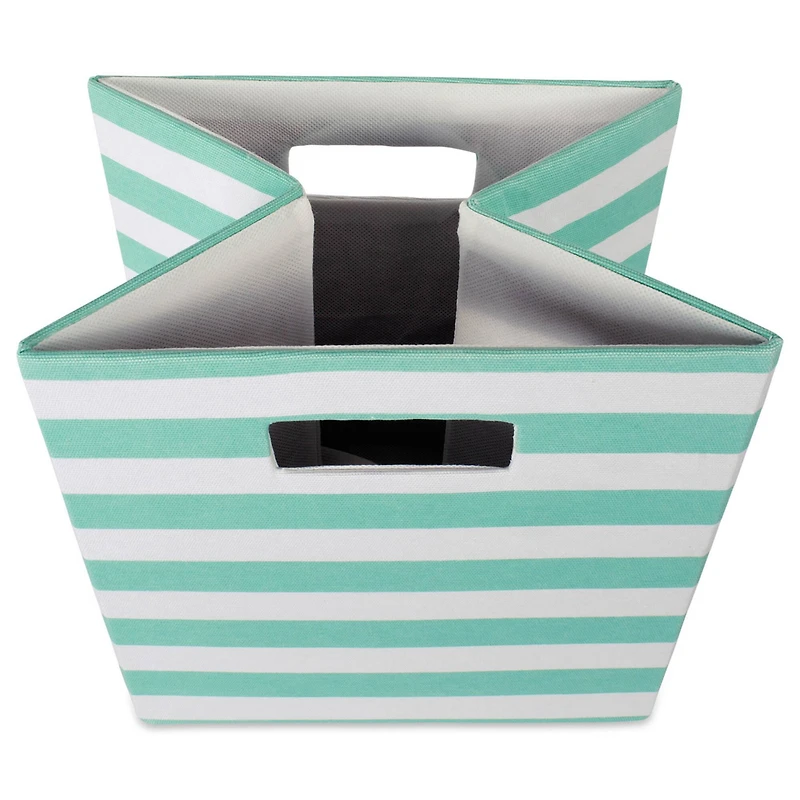 DII® Striped Square Storage Cube