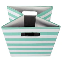 DII® Striped Square Storage Cube