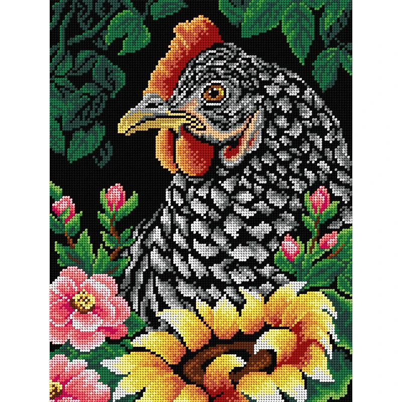Orchidea Gobelin Canvas For Halfstitch Without Yarn Hen