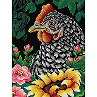Orchidea Gobelin Canvas For Halfstitch Without Yarn Hen
