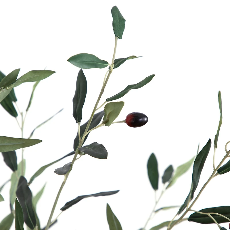 Artificial Slim Minimalist Olive Tree