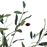 Artificial Slim Minimalist Olive Tree