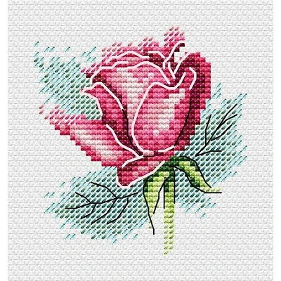 MP Studia Rose Counted Cross Stitch Kit