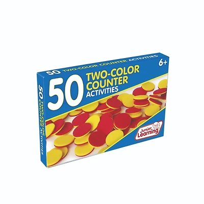 Junior Learning® 50 Two-Color Counter Activities