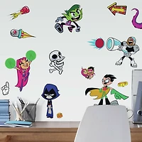 RoomMates Teen Titans Go! Peel & Stick Wall Decals