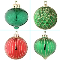 20ct. Rural Homestead Collection Glass Ornaments