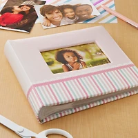Pink Stripe 2-UP Photo Album by Recollections™