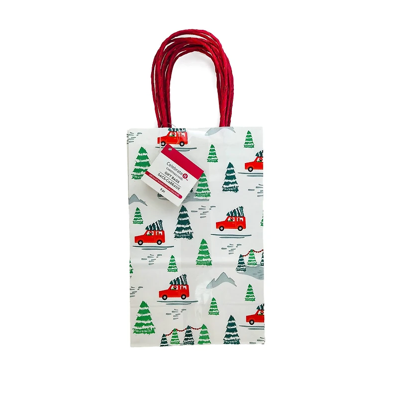 Small Christmas Car Gift Bags, 6ct. by Celebrate It™