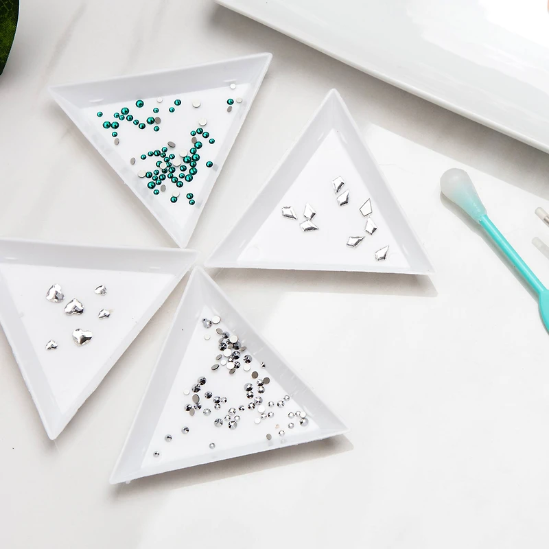 6.4mm Crystal Kite Glue-On Austrian Crystals by Bead Landing™, 10ct.