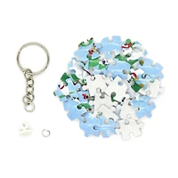 Winter Snow 3D Puzzle Keychain by Creatology™