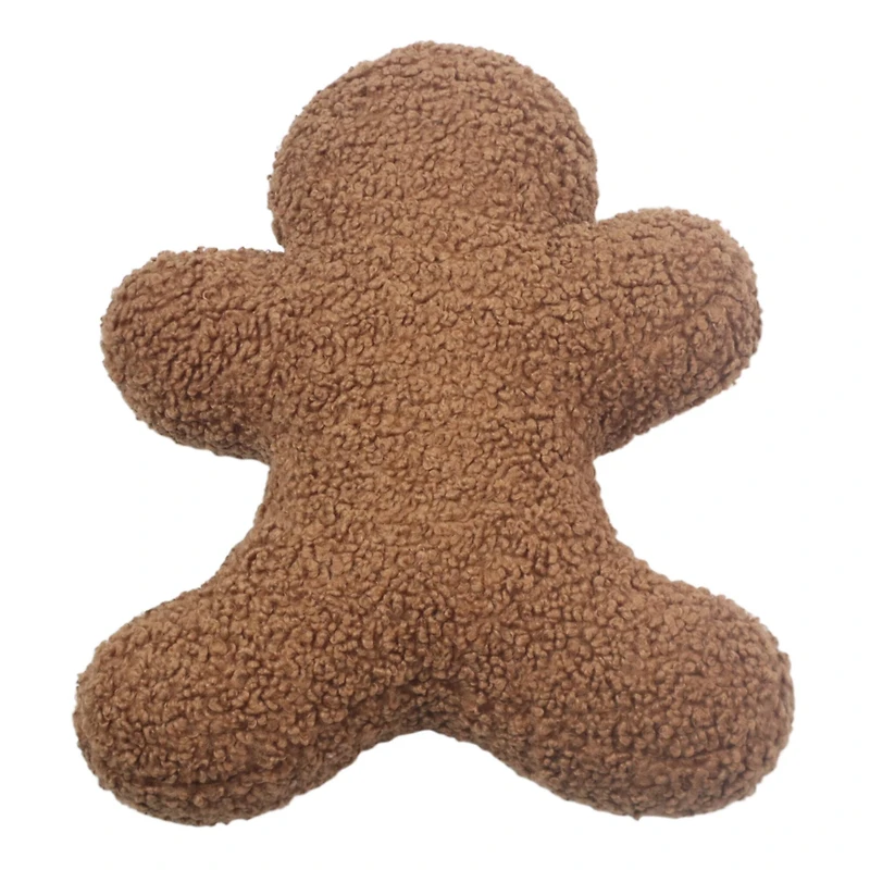 18" Gingerbread Cookie Throw Pillow by Ashland®