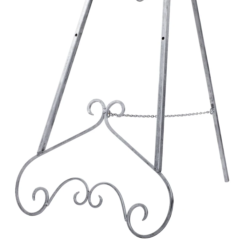 48'' Gray Iron Traditional Easel