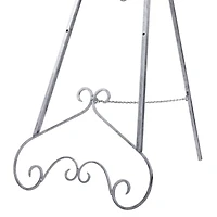 48'' Gray Iron Traditional Easel