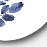 Designart - Navy Blue Eucalyptus II