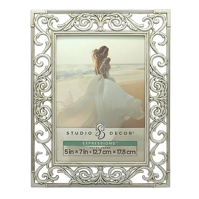 Expressions™ Antique White Vine Frame by Studio Décor