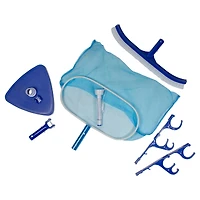 Pool Central 6-Piece Blue Assorted Pool Maintenance Cleaning Kit