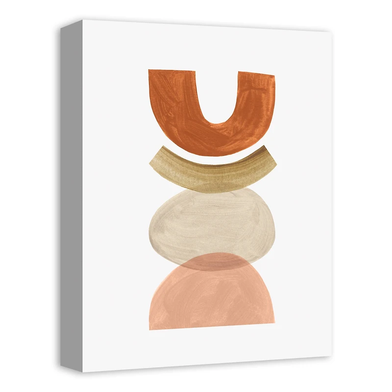 Midcentury Balance 12" x 16" Canvas Wall Art