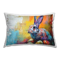 Stupell Industries Easter Joy Abstract Outdoor Printed Pillow